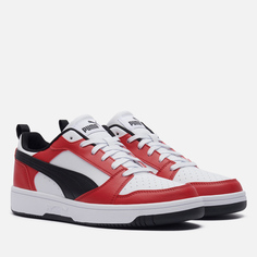 Кроссовки Puma Rebound v6 Low, цвет красный, размер 46 EU