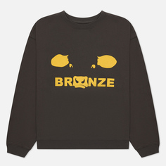 Мужская толстовка Bronze 56K Bull Crew Neck, цвет серый, размер XL