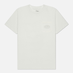 Мужская футболка Bronze 56K Reflective Oval Pocket, цвет белый, размер S
