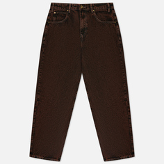 Мужские джинсы Butter Goods Applique Denim, цвет коричневый