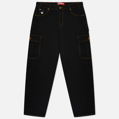 Мужские джинсы Butter Goods Santosuosso Cargo Denim, цвет чёрный