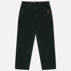 Мужские джинсы Butter Goods Big Apple Denim, цвет зелёный
