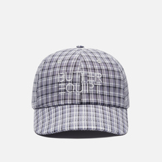 Кепка Butter Goods Equipt Plaid 6 Panel, цвет серый