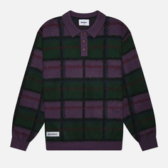 Мужской свитер Butter Goods Ivy Button Up Knit, цвет зелёный, размер XXL