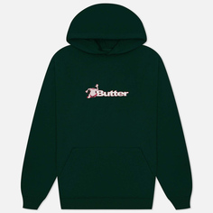 Мужская толстовка Butter Goods T-Shirt Logo Hoodie, цвет зелёный, размер M