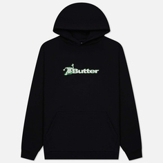 Мужская толстовка Butter Goods T-Shirt Logo Hoodie, цвет чёрный, размер XL
