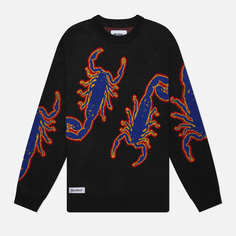 Мужской свитер Butter Goods Scorpion Knitted, цвет чёрный, размер XXL