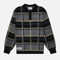 Мужской свитер Butter Goods Ivy Button Up Knit, цвет чёрный, размер XXL