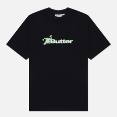 Мужская футболка Butter Goods T-Shirt Logo, цвет чёрный, размер L