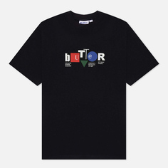 Мужская футболка Butter Goods Design Co, цвет чёрный, размер L