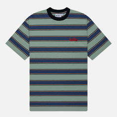 Мужская футболка Butter Goods Stripe, цвет голубой, размер XXL