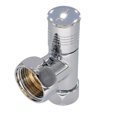 Комплектующие к полотенцесушителям угольник для полотенцесушителя СТМ 1"х1/2" ВР/НР хром STM