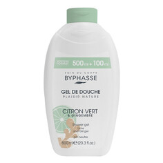 Гели для душа гель для душа BYPHASSE Lime and Ginger 600мл