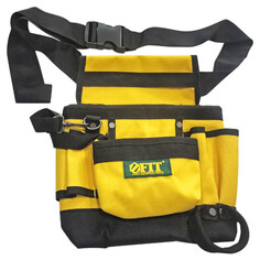 Пояса, держатели для инструмента сумка-пояс FIT 30х26,5см 9 отделений желтый/черный F.It