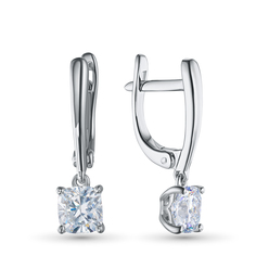 Серьги из белого золота э4712сг12231169_white ЭПЛ Даймонд