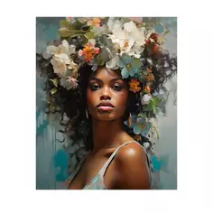 Картина Fbrush Картина цветочная муза 40x50 см