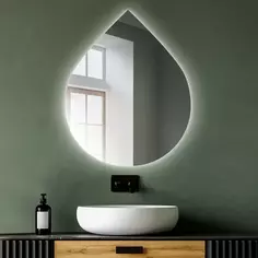 Зеркало для ванной Монако DSMK70 с подсветкой сенсорное с подогревом 70x70 см Без бренда