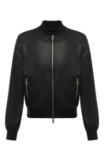 Кожаный бомбер Balmain