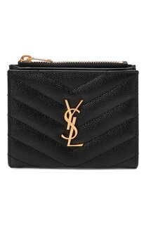 Кожаное портмоне Saint Laurent
