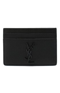 Кожаный футляр для кредитных карт Saint Laurent