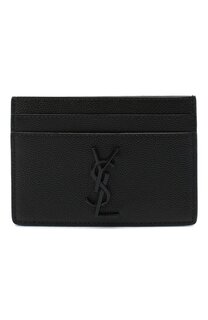 Кожаный футляр для кредитных карт Saint Laurent