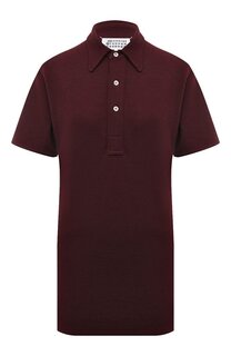 Поло из шерсти и хлопка Maison Margiela