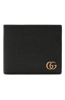 Кожаное портмоне с логотипом бренда Gucci