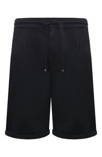 Шорты изо льна и хлопка Brunello Cucinelli