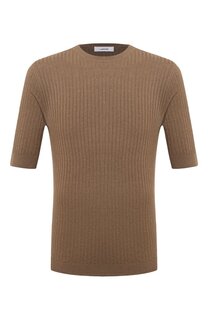 Джемпер изо льна и хлопка Lardini