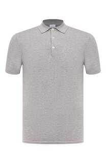 Поло из хлопка и шелка Aspesi