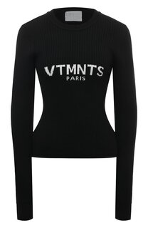 Шерстяной пуловер VTMNTS