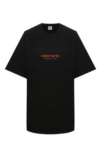 Хлопковая футболка VETEMENTS