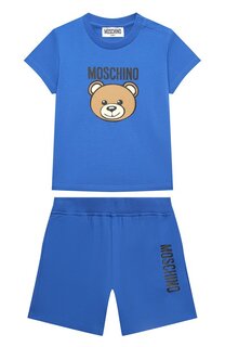 Комплект из футболки и шорт Moschino