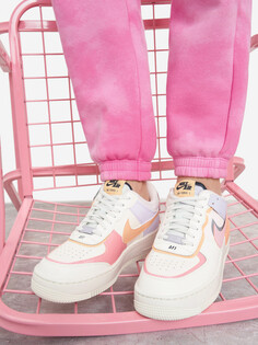 Кроссовки женские Nike Air Force 1 Shadow, Бежевый