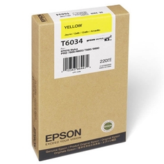 Картридж Epson C13T603400 для принтера Stylus Pro 7800/9800/7880/9880 жёлтый