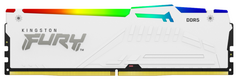 Модуль памяти DDR5 32GB Kingston FURY KF552C40BWA-32 Beast White RGB 5200MHz 2RX8 CL40 1.25V 288-pin 16Gbit радиатор