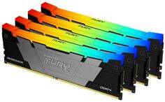 Модуль памяти DDR4 32GB (4*8GB) Kingston FURY KF436C16RB2AK4/32 Renegade 3600MHz CL16 RGB 1RX8 1.35V 288-pin 8Gbit