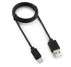 Кабель интерфейсный USB 2.0 Garnizon GCC-USB2-AMCM-1M , AM/ USB3.1 Type-C, 1м, пакет Гарнизон