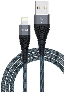 Кабель TFN TFN-CFZLIGUSB1MGR USB Type-A/Lightning, 1м, graphite