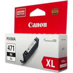 Картридж Canon CLI-471XL BK 0346C001 для MG5740, MG6840, MG7740. Чёрный. 810 страниц