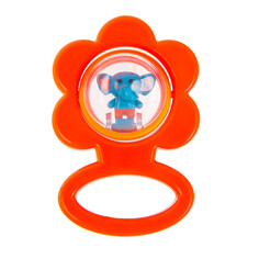 Игрушка погремушка для новорожденного Цветок Happy Snail