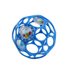 Развивающая игрушка погремушка для новорожденного мяч Oball Bright Starts