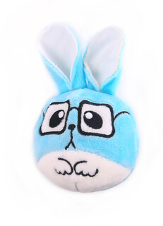 Button Blue мягкая игрушка Сквиш в плюше Зайка