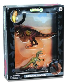 Набор фигурок динозавров Тираннозавр, Велоцираптор и коготь Collecta