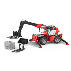 Погрузчик колесный Manitou MRT 2150 с телескопическим ковшом Bruder