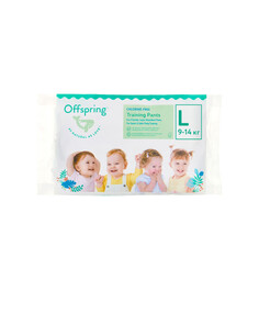 Offspring трусики-подгузники, Travel pack, L 9-14 кг. 3 шт. 3 расцветки