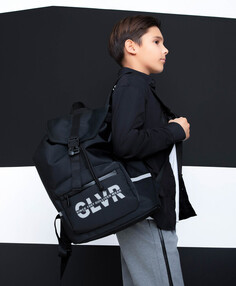 Рюкзак из влагостойкой плащовки черный Gulliver (One size)