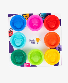 Набор для детской лепки Genio Kids Тесто-пластилин 8 цветов