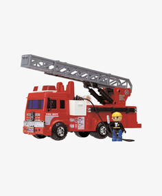 Игровой набор Daesung Пожарная машина со шлангом и фигуркой