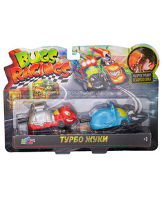 Игровой набор Bugs Racings Гонка жуков с 2 машинками красный Муравей Antrax и синий Жук Blast